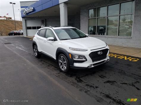 Chalk White Hyundai Kona Ultimate Photo Gtcarlot