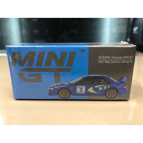 Mini Gt Subaru Impreza Wrc Rally Sanremo Winner Shopee