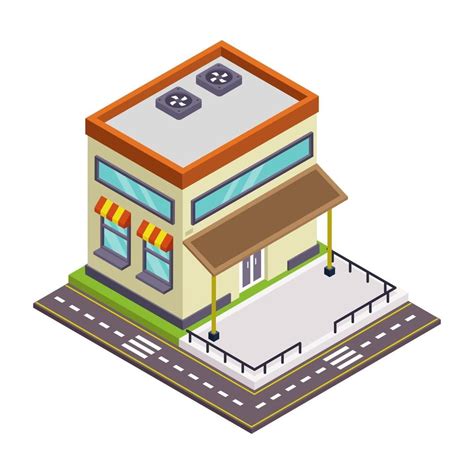 Shop Building and Outlet 2925254 Vector Art at Vecteezy