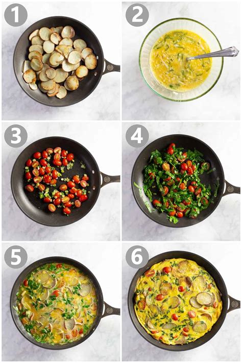 Vegetable Frittata Potato Spinach Meaningful Eats