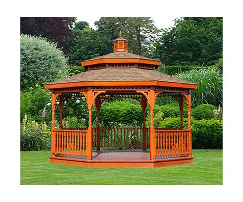 Wood And Vinyl Gazebos Pine Creek Structures