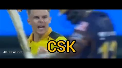 Csk New Song Tamil Status Csk Come Back Jk Creations Youtube