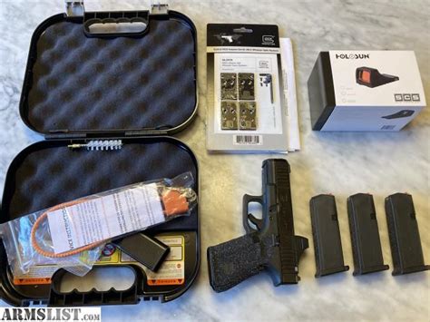 Armslist For Sale Glock 19 Gen5 Mos W Holosun Scs And Extras