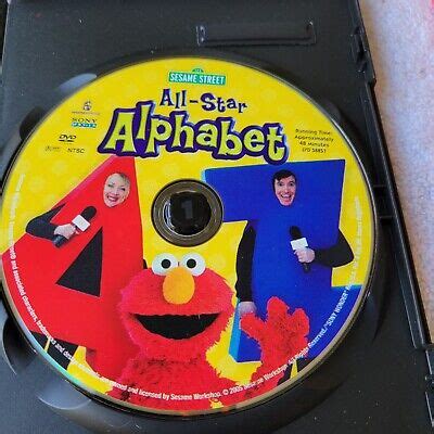 SESAME STREET All Star Alphabet Elmos World Penquin And Friends DVD