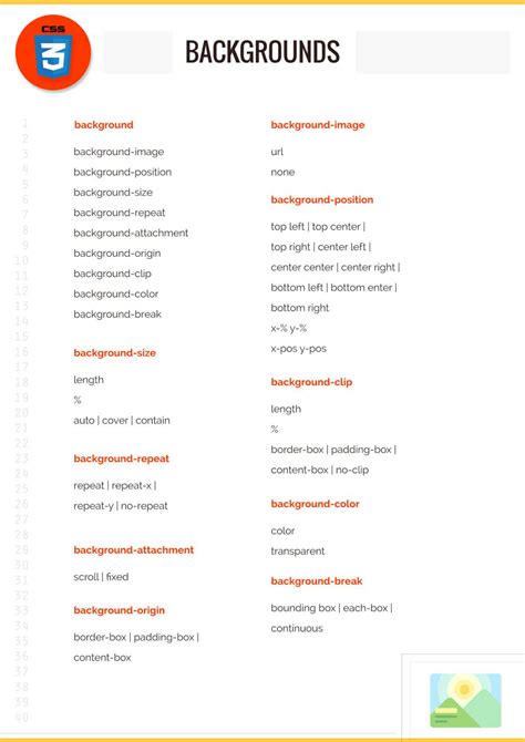 SOLUTION The Ultimate Css Cheatsheet Studypool