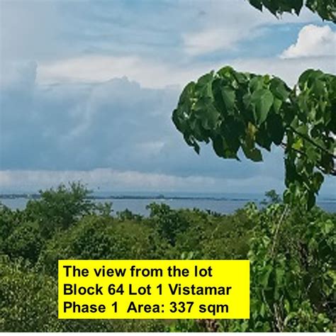 Sqm Lot For Sale At Vistamar Estate Beach Club With Sea View