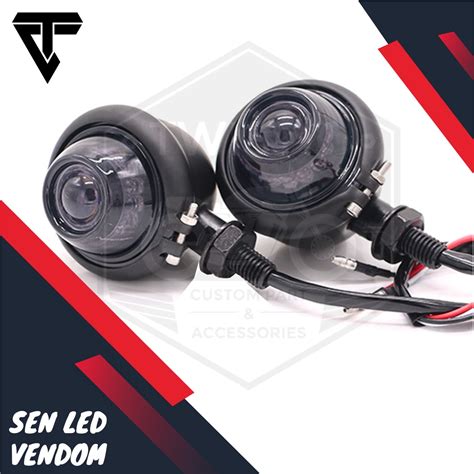 Jual Lampu Sen Sein LED Vendom Motor Custom W175 XSR 155 Benelli