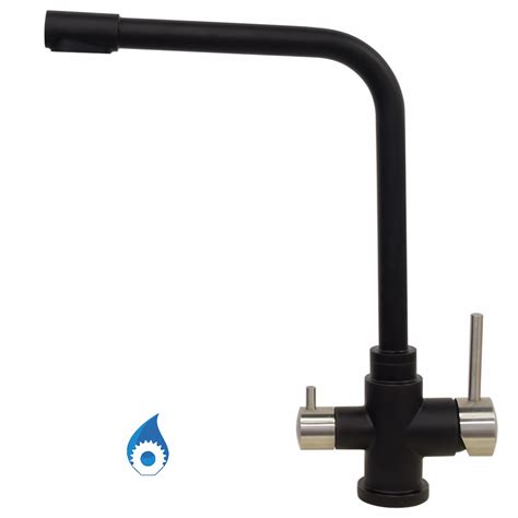 Black-Brushed Stainless Steel 3 Way Tap | MDC Water Pty Ltd