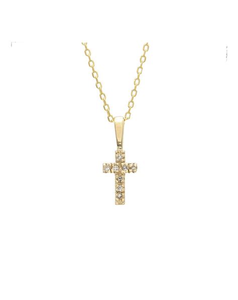 Diamond Cross Necklace | nazariandiamonds