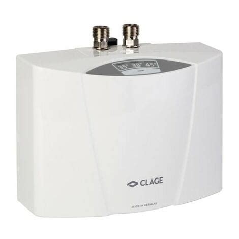 Chauffe eau instantané à commande électronique MCX 4 Clage