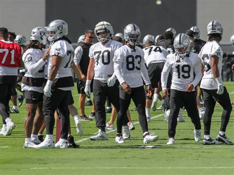 Take A Pictorial Tour Of Las Vegas Raiders Practice This Week Sports