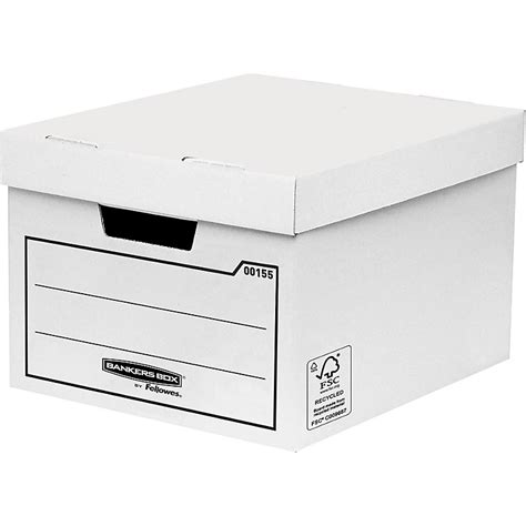 10 Bankers Box Multi Use Storage Box With Lids Cardboard Storage Box