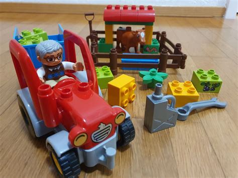 Duplo Traktor Kuh Und Stall Kaufen Auf Ricardo