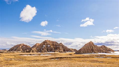 The Badlands in Winter