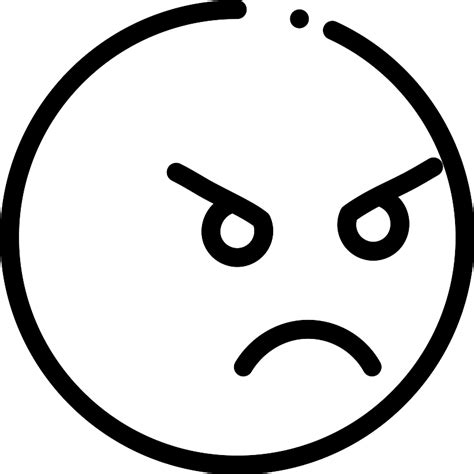 Angry Vector Svg Icon Svg Repo