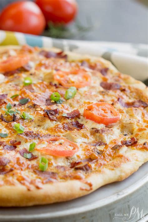 Ranch Dressing Pizza