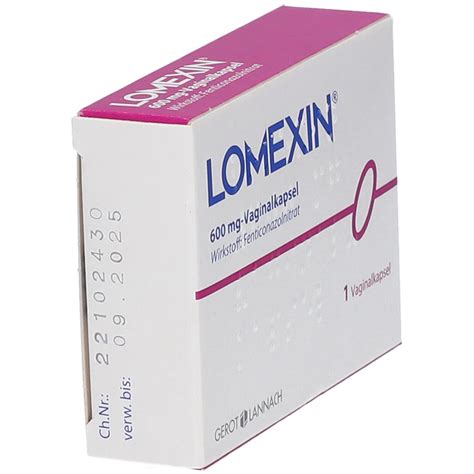 Lomexin 600 Mg 1 St Shop Apotheke