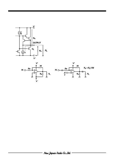 NJM2904CRB1 Datasheet 7 10 Pages NJRC SINGLE SUPPLY DUAL OPERATIONAL