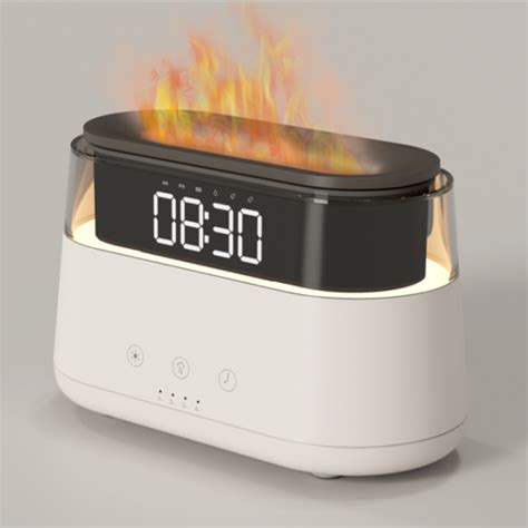 FLAME AROMA DIFFUSER WITH CLOCK Asia Mobile Phone