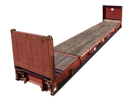 Foot Collapsible Flat Rack Containers Interport