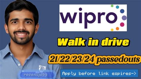 Wipro Hiring 2024 Recent Jobs