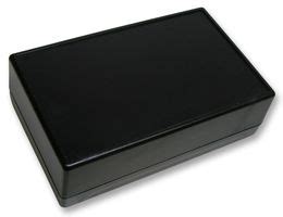 IP65 Black ABS Enclosure 145x90x45mm Camdenboss CPC