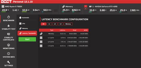 New OCCT RAM Benchmark TechPowerUp Forums