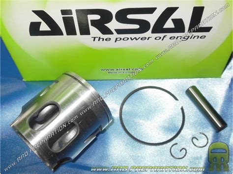 Piston Mono Segment Airsal Ø47mm Axe 10mm Pour Kit 70cc Airsal Fonte