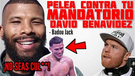 HUMILLAN A CANELO Badou Jack RECHAZA A Canelo REVELA TRAMPAS Y Pide