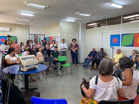 Geriatria Do HUB Recebe Orquestra De Sanfonas Para Comemorar Dia Do