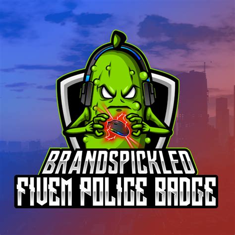 FiveM Server Police Badge | BrandsPickledDesigns