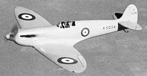 Vickers Supermarine Spitfire Type 300 Prototype K5054