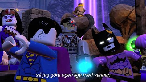 Lego Batman Beyond Gotham Bizarro Trailer Svenska Youtube