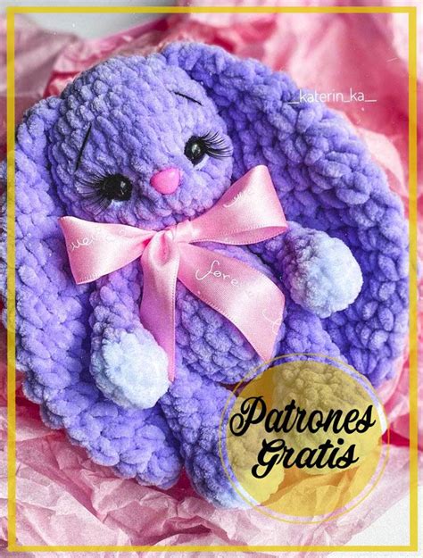 Conejo De Orejas Grandes Pdf Amigurumi Patr N Gratis En Espa Ol