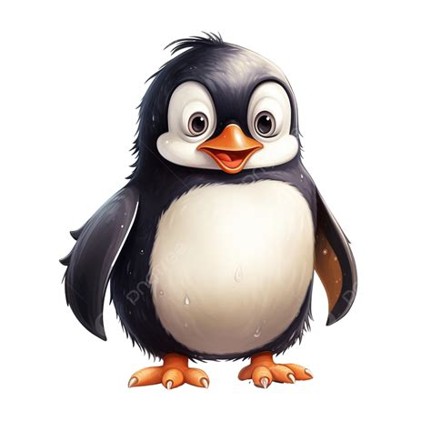 Ilustración De Pingüino De Dibujos Animados PNG Antártida Hielo