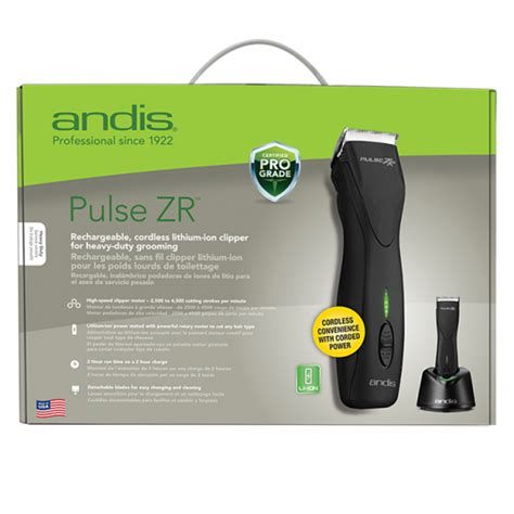 Andis Andis Pulse Zr Cordless Professional Dog Clipper Andis From