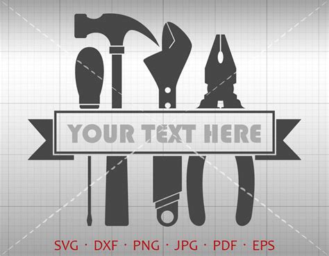 Tools Svg Mechanic Svg Handyman Svg Silhouette Cricut Cut Etsy