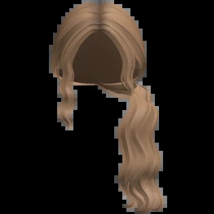 Long Wavy Lush Low Side Ponytail Dark Blonde Roblox Item Rolimon S