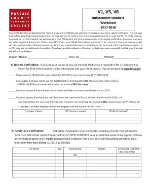 Fillable Online Indep Standard Worksheet V V V Fax Email Print