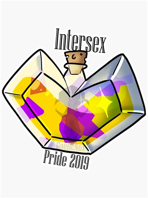 Pride Potion Intersex Sticker For Sale By Emete Redbubble