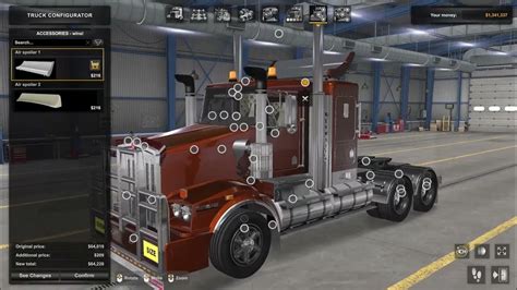 ATS SWR Customs Kenworth T659 Mod Showcase - YouTube