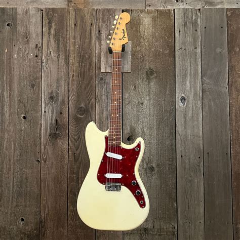 1964 Fender Duo Sonic Olympic White Guitars Electric Solid Body