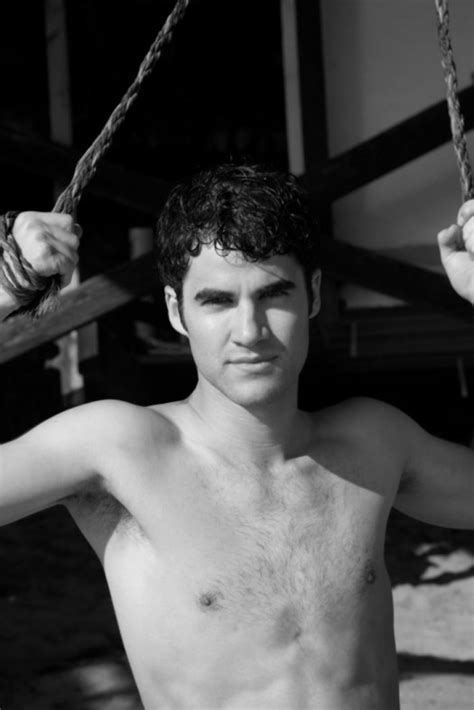 Darren Criss Shirtless Santa