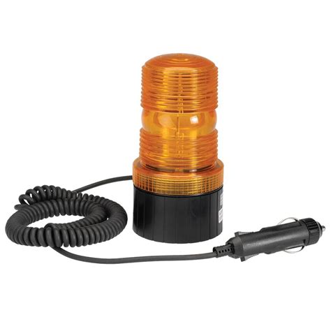 Narva Led Quad Flash Strobe Light With Magnetic Base And 12v Plug