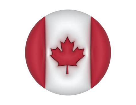 canada flag in a circle png 33299142 PNG