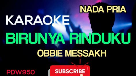 Birunya Rinduku Obbie Messakh Karaoke Cover Yamaha Psr Nada