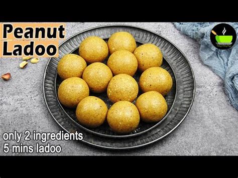 How To Make Peanut Ladoo Peanut Ladoo Recipe Groundnut Laddu