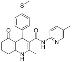 2 METHYL N 5 METHYL 2 PYRIDINYL 4 4 METHYLSULFANYL PHENYL 5 OXO 1