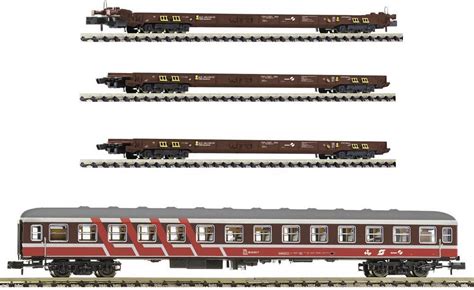 Fleischmann N 4er Set Rollende Landstrasse der ÖBB Galaxus