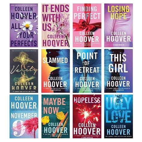 Colleen Hoover Collection 12 Book Set It Ends With Us Ugly Love